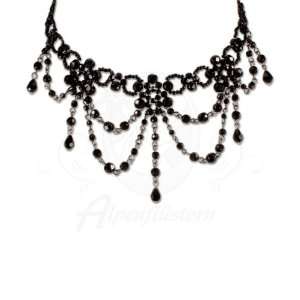   black)   Traditional Bavarian Oktoberfest Necklace for Dirndl Jewelry