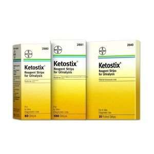  KETOSTIX Reagent Strips    Box of 50    AMS2880: Health 