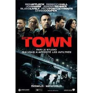  Town Poster Movie Swiss C (11 x 17 Inches   28cm x 44cm) Ben Affleck 