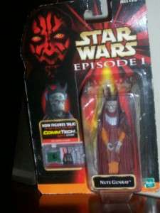 STAR WARS EPISODE 1  NUTE GUNRAY NEW & SEALED WITH COMMTECH CHIP 