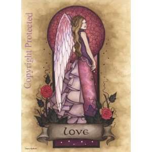  Angel Virtues LOVE by Jessica Galbreth 11 X 17 Print 