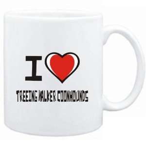   Mug White I love Treeing Walker Coonhounds  Dogs: Sports & Outdoors