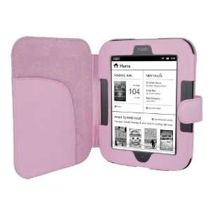  Skuqe Pink Leather Case Cover for The All New Nook 2 