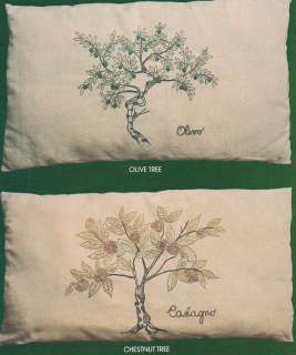 Tree Embroidery Patterns VTG ITALIAN(4 Designs) #EMB67  