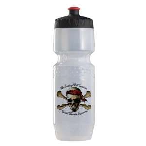  Trek Water Bottle Clr BlkRed Pirate Beatings Will Continue 