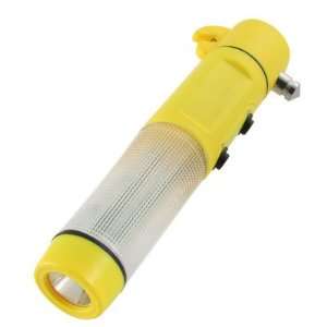   Car Emergency 9 LED Glass Hammer Belt Cutter Light Torch Escape Tool