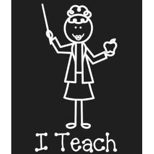  Me & My Peeps Family Decals 4.75X6.50 I Teach: Home 