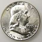 1955 Uncirculated Franklin Silver Half Dollar (B04)