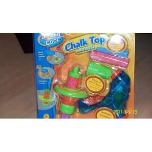 cool Chalk Top Plus 2  Colored Chark & Sharpens Watch It Spin 