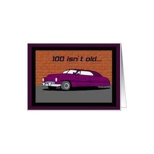  Lead Sled 100th Birthday Card Card Toys & Games