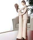 Family Figurine Love Husband And Wife Cold Cast Ceramic NIB NEW