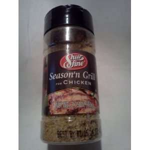 Shur Fine Seasonn Grill for Chicken Grocery & Gourmet Food