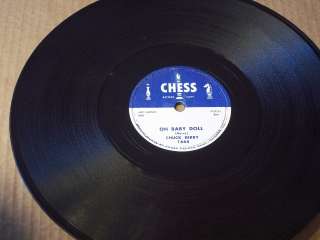 CHUCK BERRY  OH BABY DOLL (78s)  