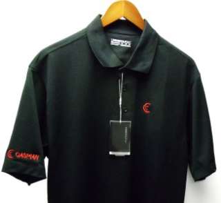New Mens Black Nike Golf Fit Dry short sleeve polo shirt NWT Medium 