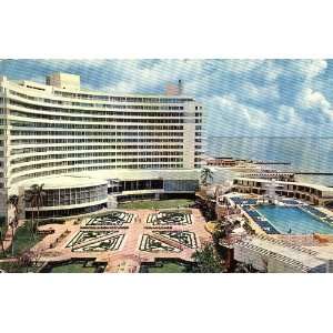   Hotel, Miami Beach, Florida 1950s Vintage Postcard: Everything Else