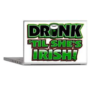   Drinking Humor Drink Til Shes Irish St Patricks Day Clover Shamrock