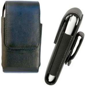  HTC EVO 4G / HTC HD2 Vertical Holster Pouch   Black Cell 