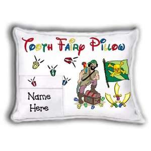 Tooth Fairy Pillow (self contained pillow)   Pirate