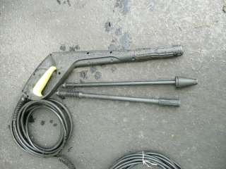 Power washer Spray gun with two wands