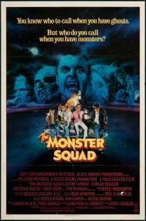 The Monster Squad 1987 Original U.S. One Sheet Movie Poster  