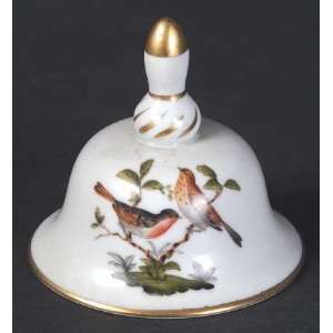  Herend Rothschild Bird (Ro) Bell, Fine China Dinnerware 