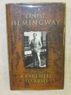   Hemingway A FAREWELL TO ARMS Book of the month Club 1993 HC/DJ  