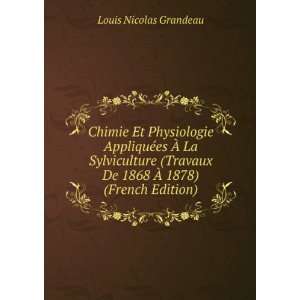   Et Ã? La Sylviculture (French Edition): Louis Nicolas Grandeau: Books