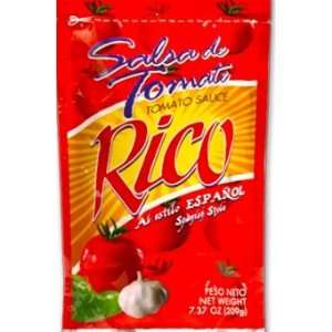 Salsa de Tomate Rico (1 Box of 10 pouches) 7.53 oz each  