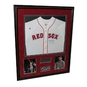  Mike Lowell Signed Uniform   Replica