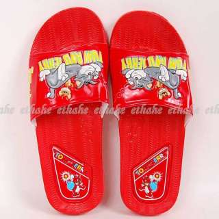 Tom & Jerry Girls Open Toe Slippers House Shoes 1MKQ  