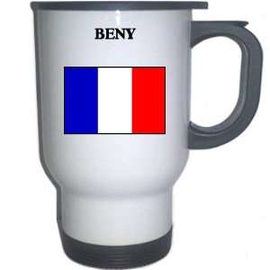  France   BENY White Stainless Steel Mug 