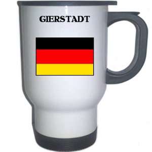  Germany   GIERSTADT White Stainless Steel Mug 