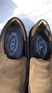 TODS MENS JAZZ SUEDE LOAFER SHOES Size 9  
