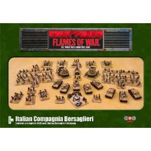  Flames 0f War Italian Compagnia Bersaglieri Toys & Games