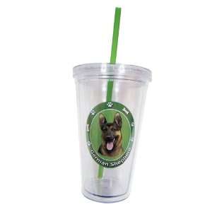   Shepherd Dog Clear Insulated Tumbler Grande To go Cup: Everything Else