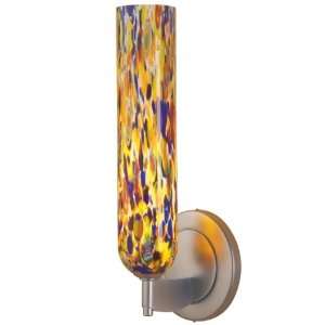   Chianti II LED Sconce 102821CH Chrome Mosaic Glass: Home Improvement