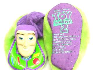 1999 Toy Story 2 Buzz Lightyear Toddler House Shoes Sz5  