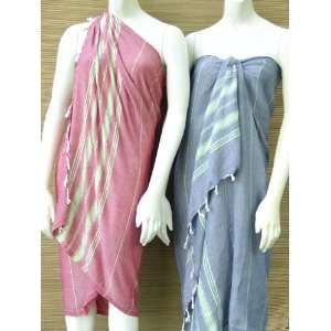 Luxury Hotel Collection   Set of 2 HAND MADE Spa Wraps / Pestemals 1 
