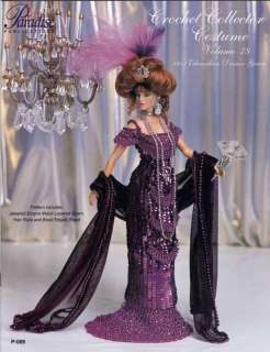 1912 Titanic Dinner Gown Dolls Crochet Pattern  