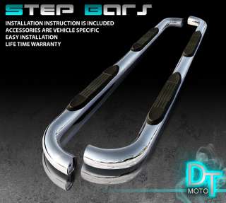 04 11 TITAN CREW CAB 3 T 304 STAINLESS STEEL SIDE STEP NERF BAR 