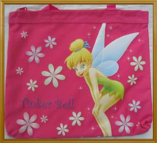 Disney TINKERBELL Tote Shoulder Bag Purse Travel / pink   NWT  