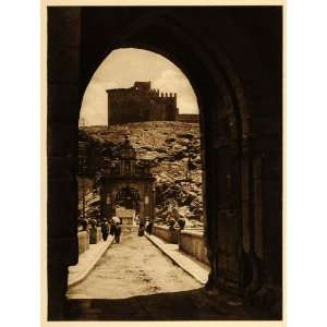  1925 Gate Puerta Puente Alcantara Bridge Toledo Spain 