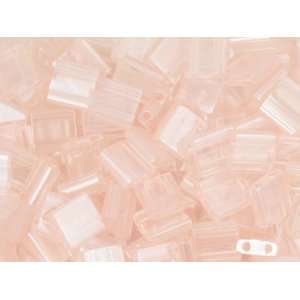   Light Pink Luster Tila Square Tube Bead 8g Bag: Arts, Crafts & Sewing