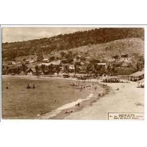   Siboney, Santiago de Cuba: Shore and view of Siboney, Santiago de Cuba