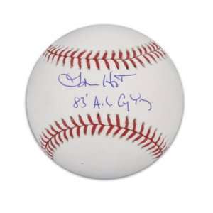   Baseball  Details 83 AL Cy Young Inscription