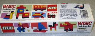 LEGO Basic Building Set 1985 Crest Toothpaste Promo  