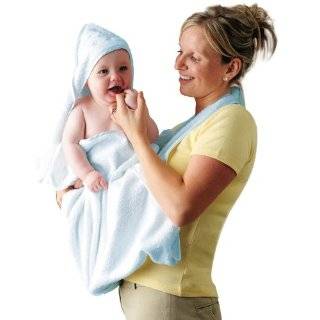 Clevamama Splash and Wrap Hooded Towel, Blue