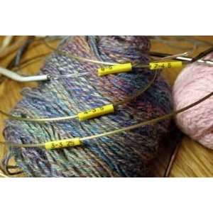   Knit Knacks Circular Needle ID Tags Large Set Arts, Crafts & Sewing