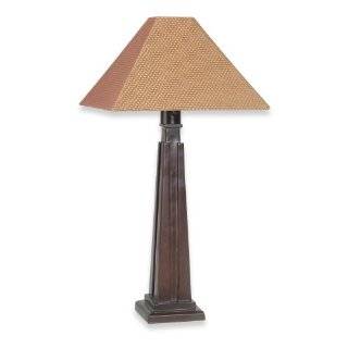   Pine Wood with Beige Weather Resistant Fabric Shade by Royce Lighting