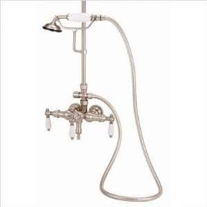 Bundle 49 Wall Mount Tub Faucet for Shower System with Hand Shower and 
